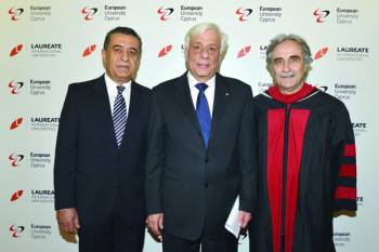 Επίτιμος διδάκτορας στην Κύπρο ο Προκόπης Παυλόπουλος