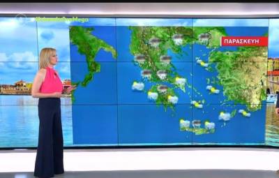 Αίθριος ο καιρός με βροχές το μεσημέρι και το απόγευμα (Βίντεο)