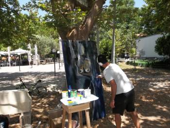 Καλλιτεχνική συνάντηση στο Εργαστήρι Γλυπτικής