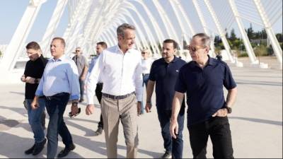 Μητσοτάκης: Να μετατρέψουμε το ΟΑΚΑ σε ένα χώρο αναψυχής και πρασίνου (βίντεο)
