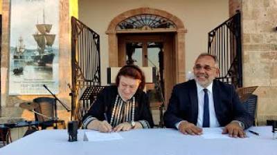 Η Λίνα Μενδώνη εγκαινίασε το παλιό τελωνείο στο Ναύπλιο (βίντεο)