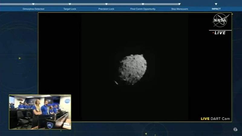 Αποστολή Εξετελέσθη: Η NASA χτύπησε τον αστεροειδή για να τον εκτρέψει από την πορεία του (βίντεο)