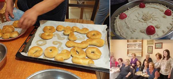 Ετοιμασίες του Πάσχα - Κεντούν τις πίτες της Λαμπρής στο Μουζάκι (βίντεο)