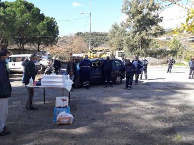 Κοπή πίτας στα συνεργεία της ΔΕΥΑ Καλαμάτας