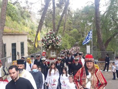 Η Κορώνη γιόρτασε την Παναγία την Ελεήστρια (βίντεο-φωτογραφίες)