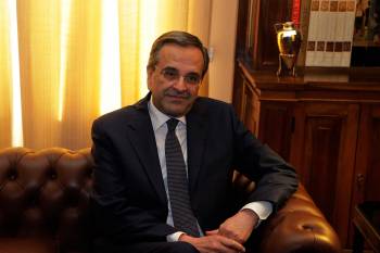 Πρόταση στον ΣΥΡΙΖΑ για μεγάλη εθνική συνεννόηση απευθύνει ο Αντ. Σαμαράς