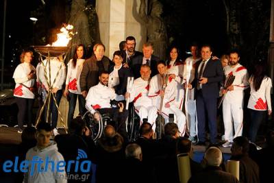 Πώς υποδέχθηκε η Μεσσηνία την Ολυμπιακή Φλόγα (βίντεο-φωτογραφίες)