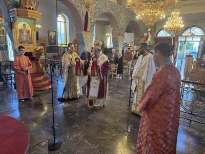 Ο Μητροπολίτης στον Αγιο Κωνσταντίνο Καλαμάτας