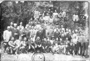 Παντοπώλες στη Μονή Βελανιδιάς το 1930