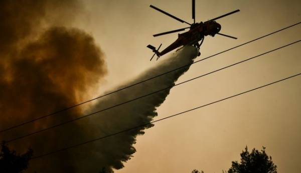 Εύβοια: Οριοθετήθηκε η φωτιά στην Κάρυστο (βίντεο)