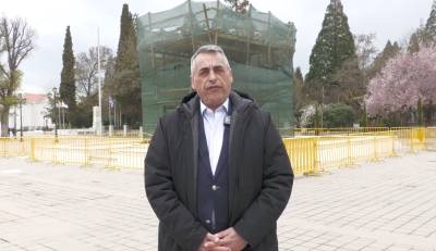 Εξελίξεις για τη συντήρηση του αγάλματος του Κολοκοτρώνη στην Τρίπολη (βίντεο)