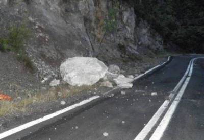 Έκλεισε η παλιά ΕΟ Καλαμάτας - Σπάρτης στον Ταΰγετο λόγω κατολισθήσεων