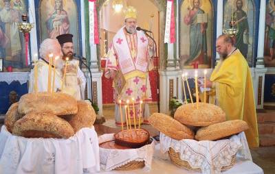 Ο Μητροπολίτης Μεσσηνίας στο Ρωμύρι