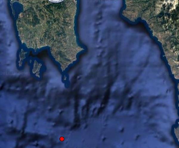 Σεισμός 3,5 Ρίχτερ ανοιχτά της Μεσσηνίας