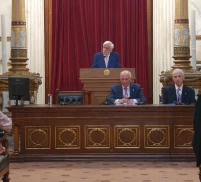 Παυλόπουλος: "Επιστημονικός διάλογος στην Ακαδημία Αθηνών για την έννοια του «Νόμου» στα πεδία της Νομικής και της Φυσικής Επιστήμης"