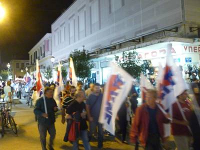 Διαδήλωση του ΠΑΜΕ απόψε στις 7 το βράδυ 