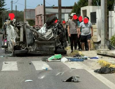 Δύο γυναίκες νεκρές από ανατροπή οχήματος στη Ρόδο