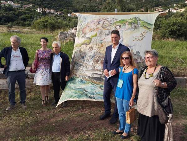 Αρχαία Μεσσήνη: Εγκαινιάστηκε η έκθεση του Ιταλού Franco Murer
