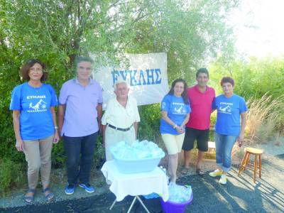 Νερό από τον “Ευκλή” στους προσκυνητές της Δήμιοβας