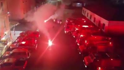 Αργολίδα: Με εντυπωσιακό τρόπο η πυροσβεστική Ναυπλίου υποδέχθηκε το 2024 (Βίντεο)