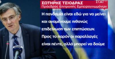 Παρέμβαση Τσιόδρα: «Ο κορωνοϊός ήρθε για να μείνει» (βίντεο)