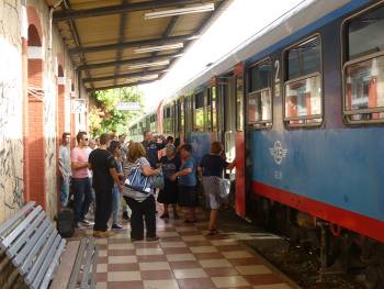 Τρένο για το πανηγύρι της Μεσσήνης (φωτογραφίες)