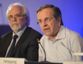 Σαμαράς: "Η ΝΔ δεν θα δώσει λευκή επιταγή"