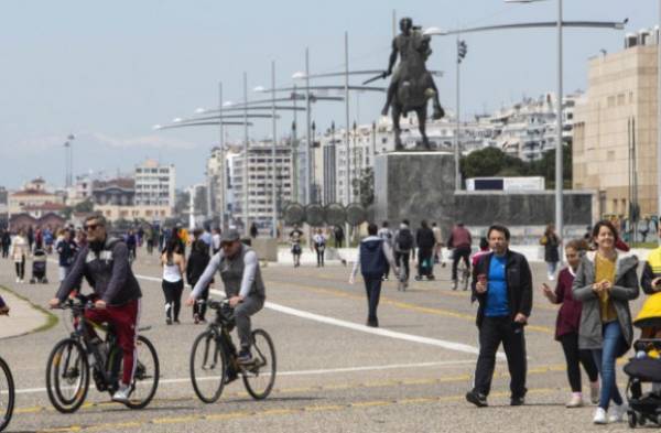 Απαγόρευση κυκλοφορίας - Θεσσαλονίκη: Ανοίγει απόψε η νέα παραλία