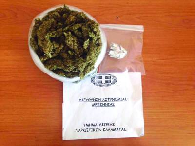 Συνελήφθησαν δύο αδέλφια για 262,9 γραμμάρια χασίς