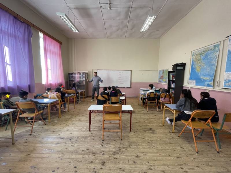 Δράση αγωγής υγείας στο Δημοτικό Σχολείο Πλατέος