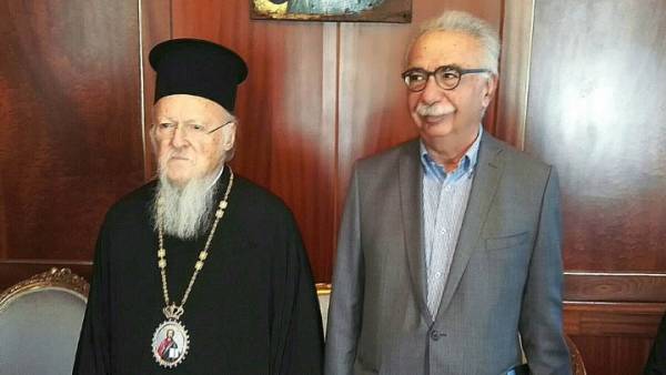 Γαβρόγλου: Θα μεταφέρω τους προβληματισμούς του Οικουμενικού Πατριάρχη