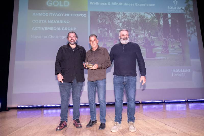 Tourism Awards 2026: Τριπλή διάκριση για το Navarino Challenge