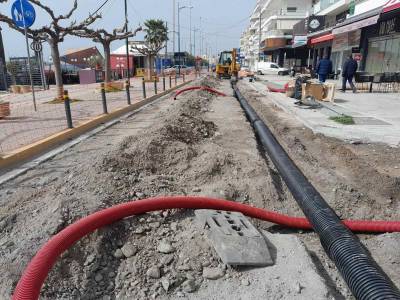 Καλαμάτα: Συνεχίζονται οι εργασίες στη Ναυαρίνου