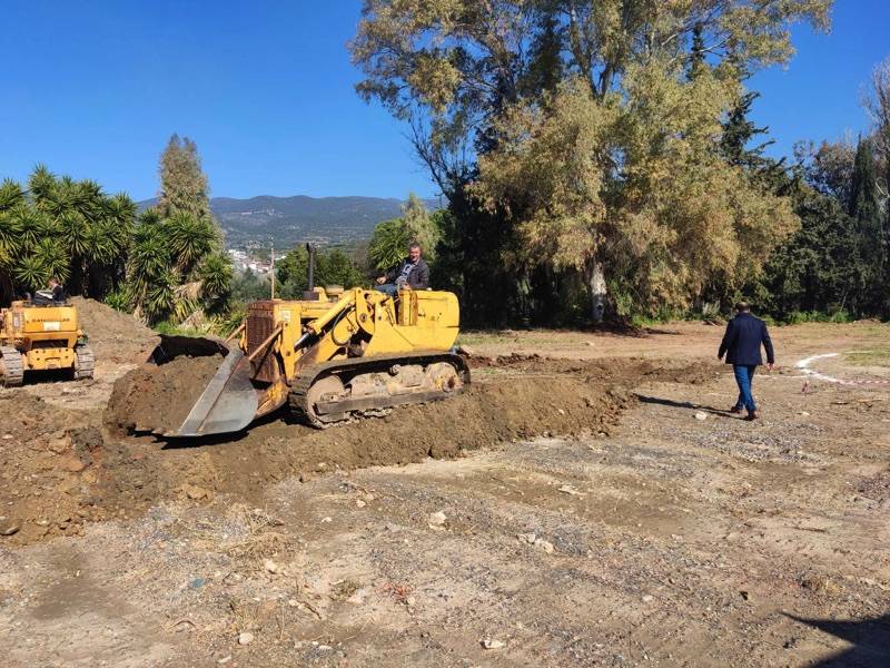 Προχωρούν οι εργασίες στο Ανοιχτό Θέατρο