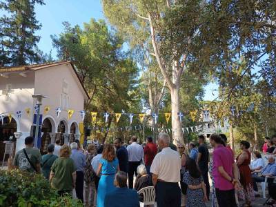 Καλαμάτα: Μικρή πανήγυρη στο Εκκλησάκι της Αγίας Σκέπης