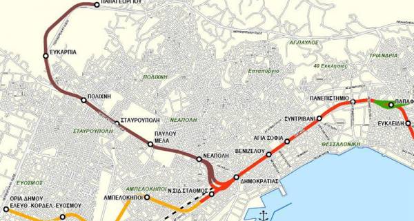 Μέχρι το 2020 αναμένεται να έχει ολοκληρωθεί το Μετρό της Θεσσαλονίκης
