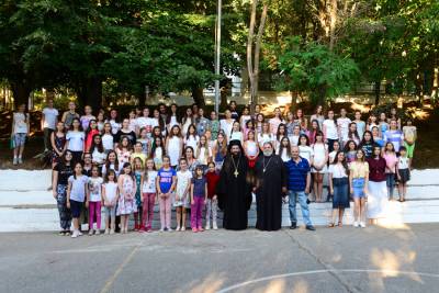 Αγιασμός στην κατασκήνωση της Μητρόπολης Μεσσηνίας