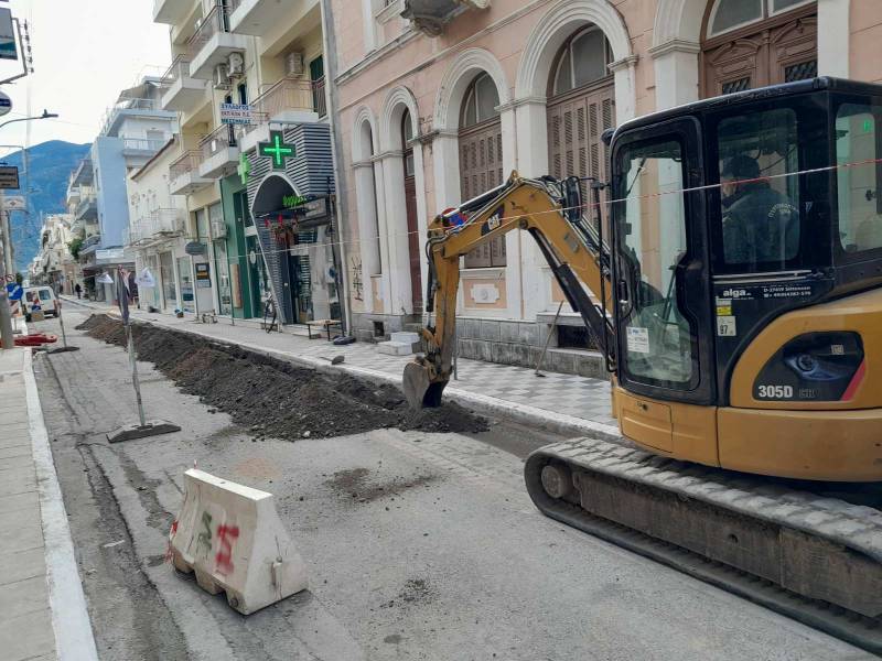 Καλαμάτα: Κλειστά τμήματα των οδών Αναγνωσταρά και Καίσαρη