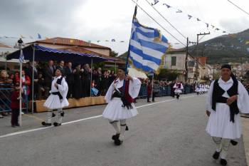 Ο εορτασμός της 25ης Μαρτίου στην Τριφυλία (φωτογραφίες)