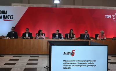 Τσίπρας: «H Κρυφή ατζέντα της ΝΔ σε οικονομία και Δημόσια Υγεία»