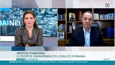 Σταϊκούρας: Δεν θα μπορέσουμε να καλύψουμε τις ζημιές για κάποιες κατηγορίες συμπολιτών μας (Βίντεο)