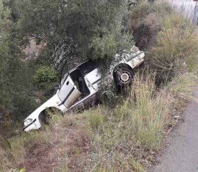Τροχαίο έξω από τον Κάμπο Αβίας