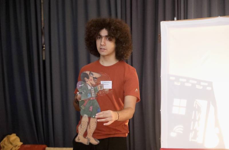 Παράσταση Καραγκιόζη στο Ιστορικό Κέντρο Καλαμάτας