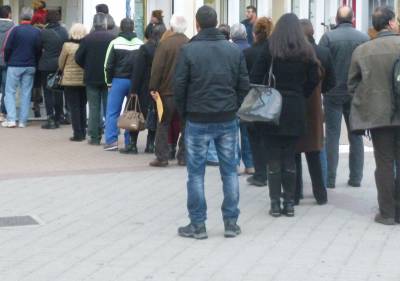 Ουρές για εργόσημα