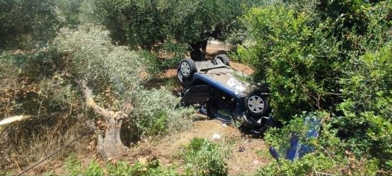 Μεσσηνία: Τροχαίο με 2 τραυματίες στην Ελαία