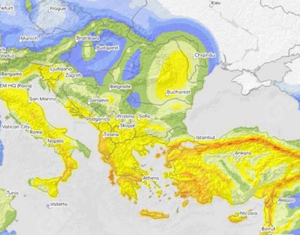 GEM: Ποιες περιοχές στην Ελλάδα κινδυνεύουν περισσότερο από σεισμό
