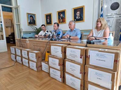 Δημιουργία χάρτη απινιδωτών της Περιφέρειας Πελοποννήσου