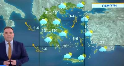 Καιρός 18/11/2021: «Εξπρές» ψυχρή εισβολή από το βράδυ