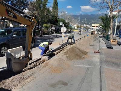Καλαμάτα: Στη Νέδοντος τα έργα ύδρευσης