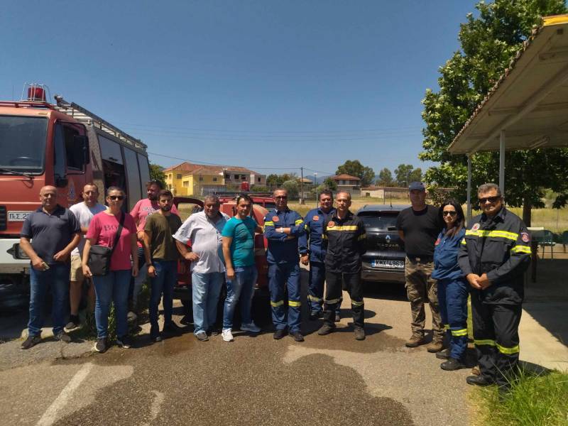 Δήμος Οιχαλίας: Ανέλαβαν υπηρεσία οι εργάτες πυροπροστασίας